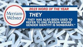 “They” Makes Word of the Year  image